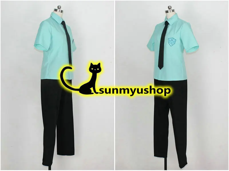 

Free Shipping Kuroko's Basketball Kuroko no Basuke Teiko Middle School Boy's Summer Uniform Cosplay Costume Acceptable order