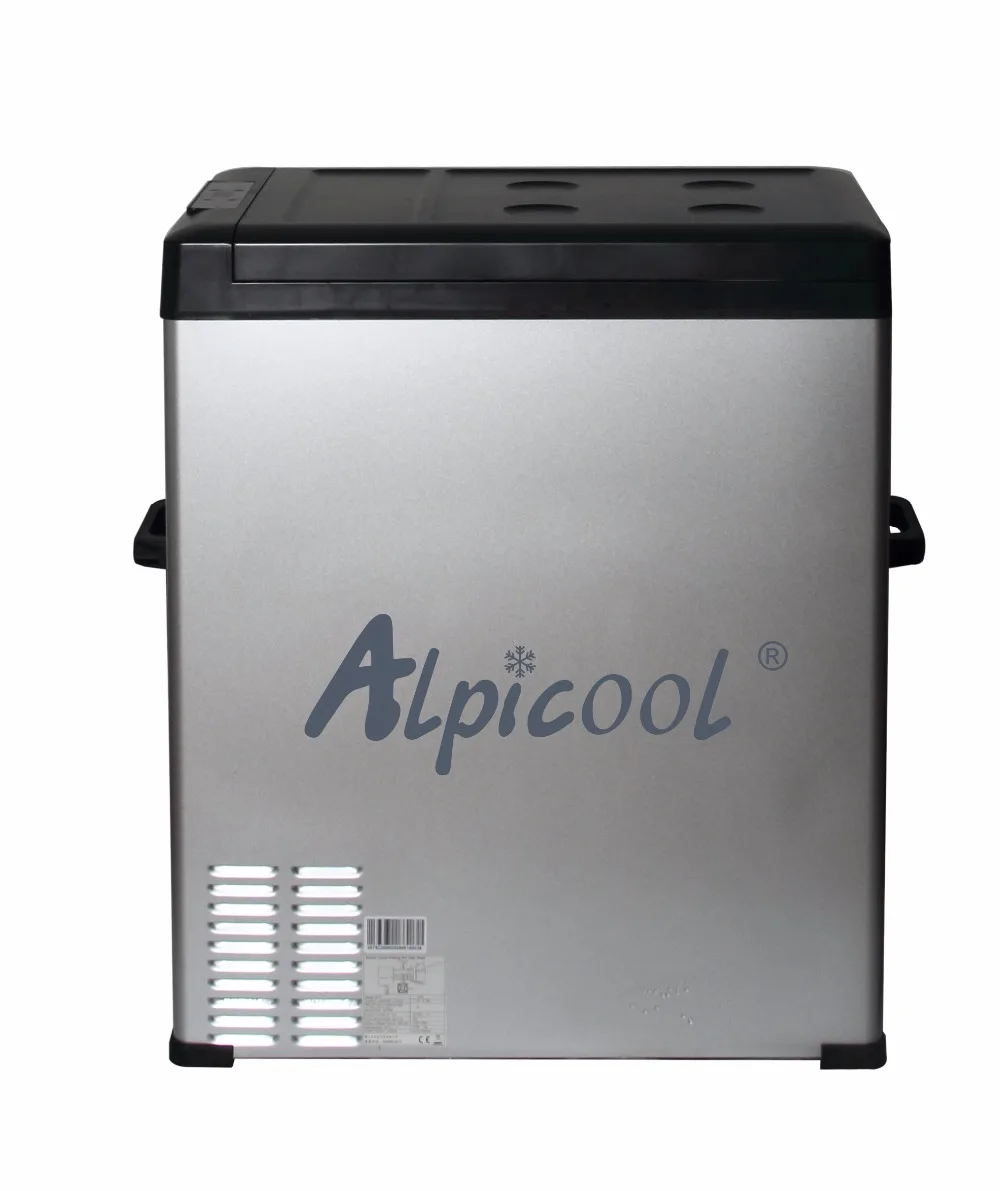 Alpicool серии C 75L Новый компрессорный морозильник автомобильный холодильник AC 12 В