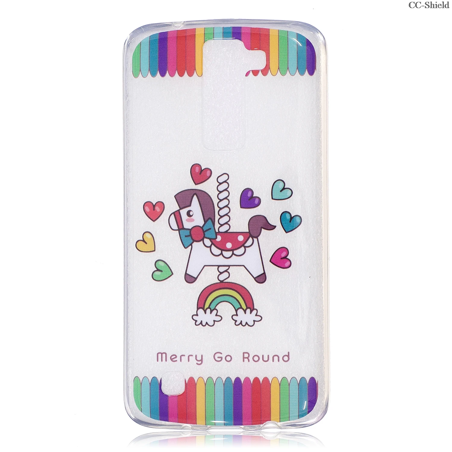 Fitted TPU Case for LG K8 4G LTE K 350 350N K350K K350Y Soft Silicone Cover Phone For 8 LGK8 K350 E K350E K350N K350AR |