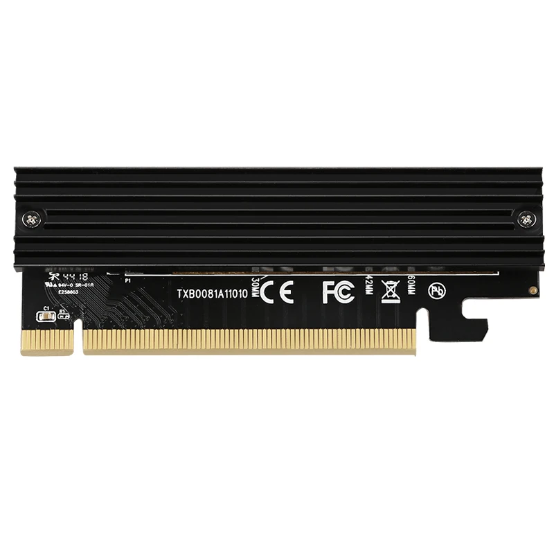 M.2 NVMe SSD адаптер M2 к PCIE 3 0 X16 контроллер карта M Key интерфейс Поддержка PCI Express 0x4 2230-2280