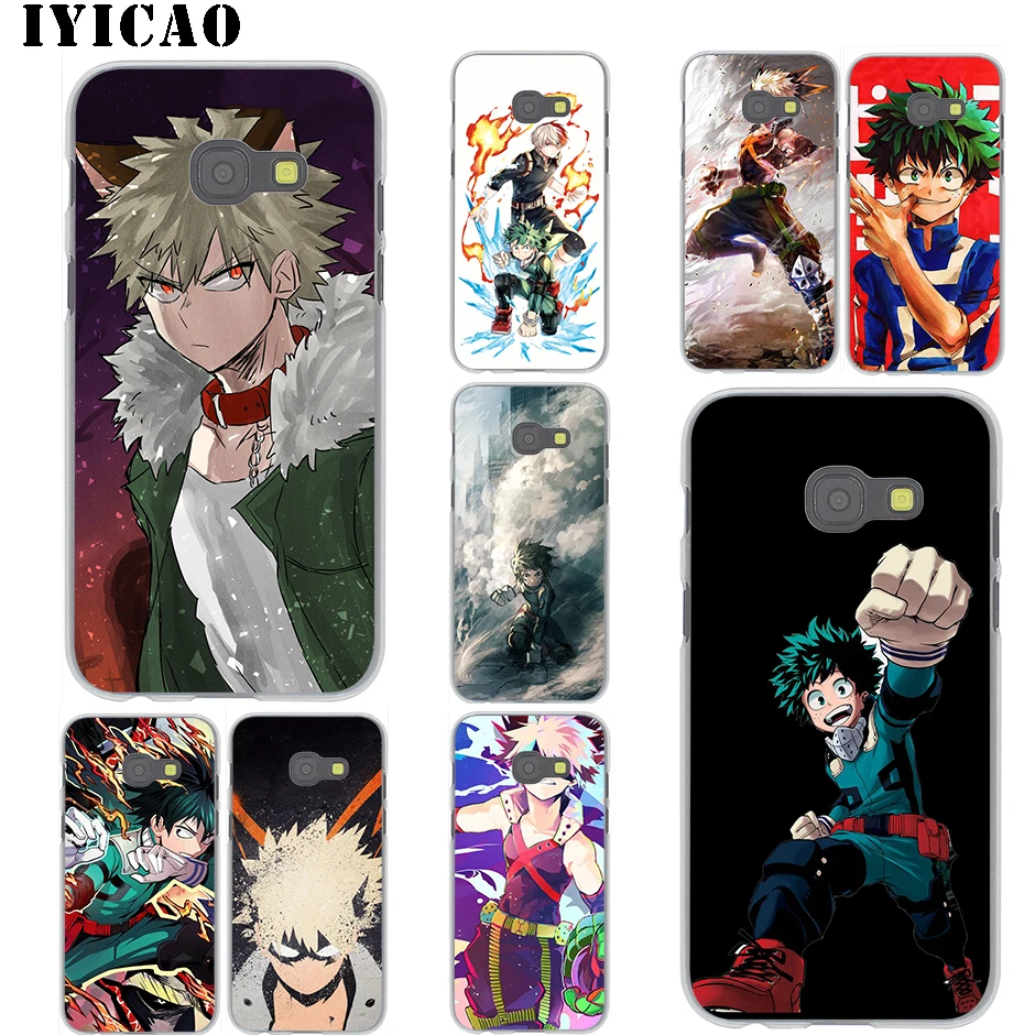 Аниме My Hero Academia2 для Samsung Galaxy A3 A5 A6 A7 A8 Plus 2018 A9 A10 A30 A40 A50 A70 M10 M20 M30 A10S A20S A30S A40S
