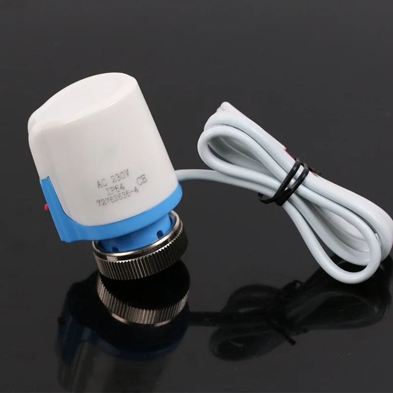 Нормально открытый термопривод для трубопровода в системе отопления напольных