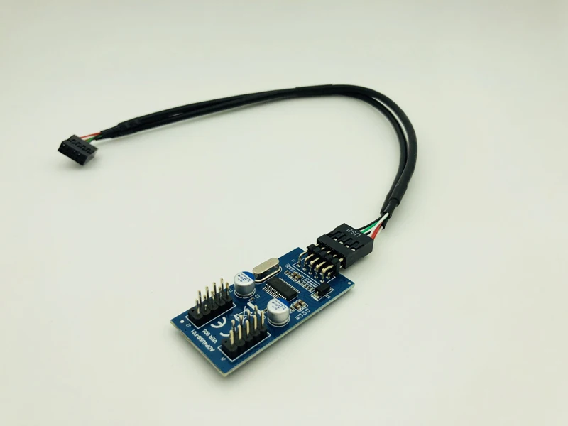 Кабель удлинитель 9 контактный (папа) на 1 2 или 4 разъема (мама) рабочий стол USB 0