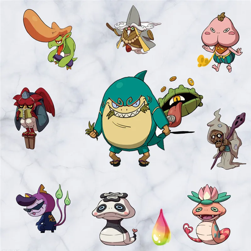 Monster Watch японская игра-Аниме Призрак Монстр спальня обои фон настенная