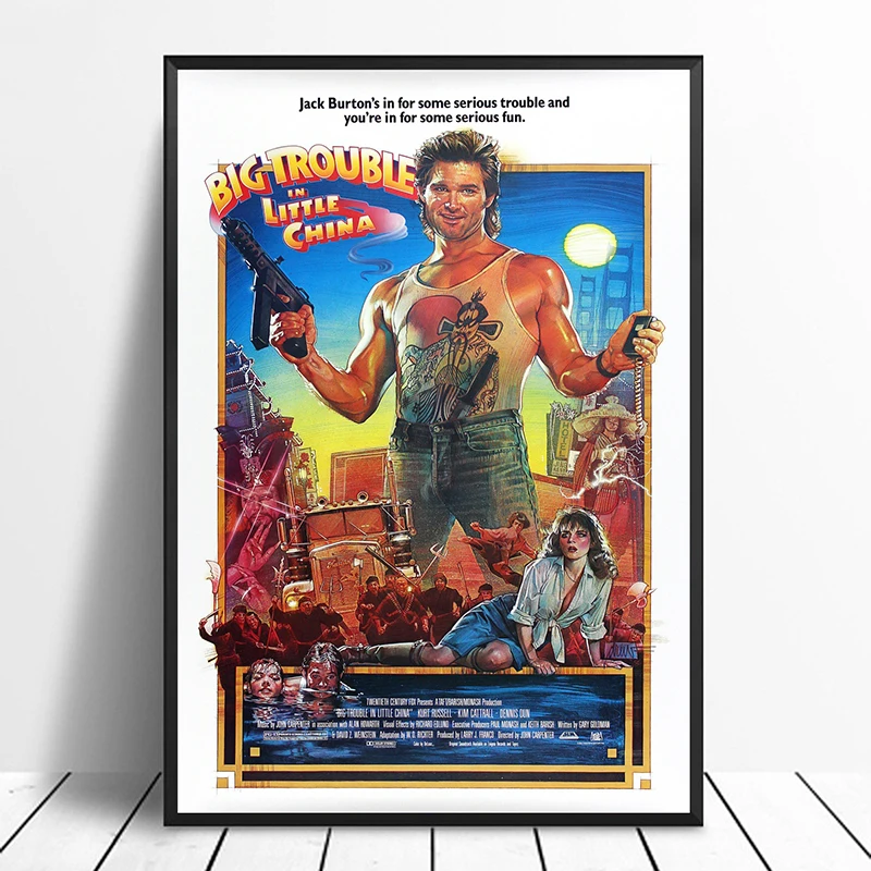 Paternity в маленьком Китае Винтаж классическое кино плакат домашний Декор стены