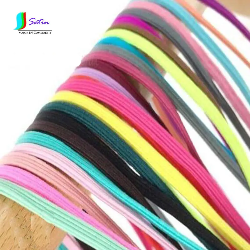 Цветная тонкая полая многосторонняя нейлоновая резинка для масок аксессуары