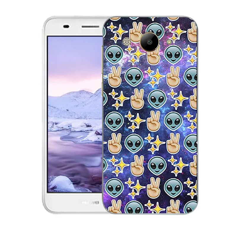 5.0&quot for Huawei Y3 2017 Clear TPU Y5 Lite Marriage Printed MT6737M CRO-L02 CRO-L22 Silicone Capa | Мобильные телефоны и