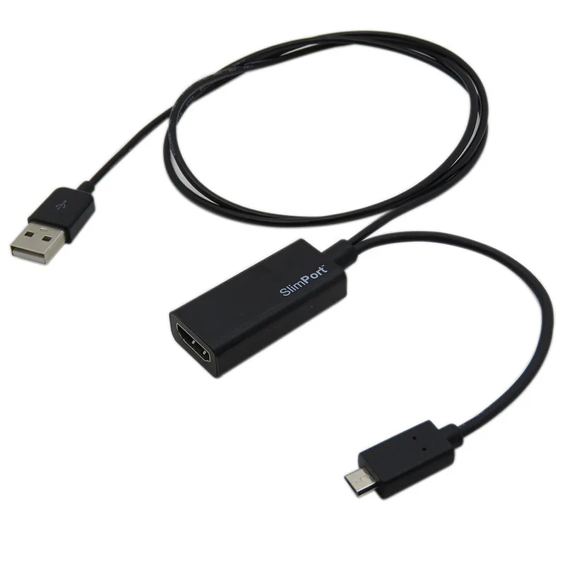Кабель адаптер SlimPort к HDMI HDTV для Google Nexus 4 5 7 LG G2 G Pro Flex с USB|slimport to hdmi|to hdmihdmi hdtv |
