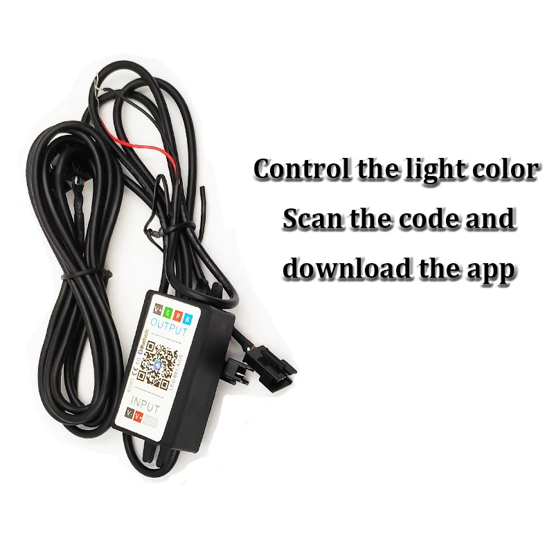 Автомобильный RGB проектор для фар светодиодный светильник Devil Eye Demon автомобиля с