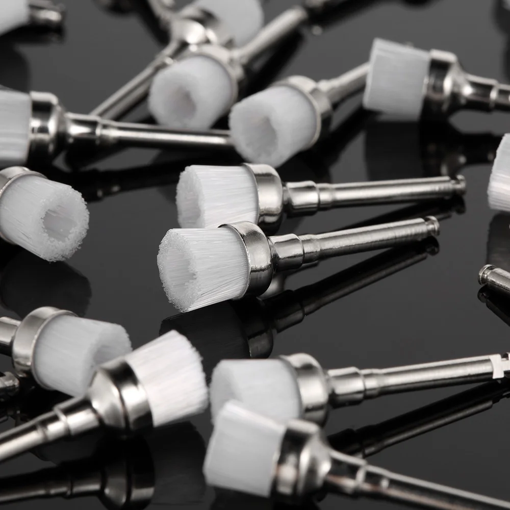 100 шт Prophy полировальные кисти нейлоновая чаша щетка для профилактики товары