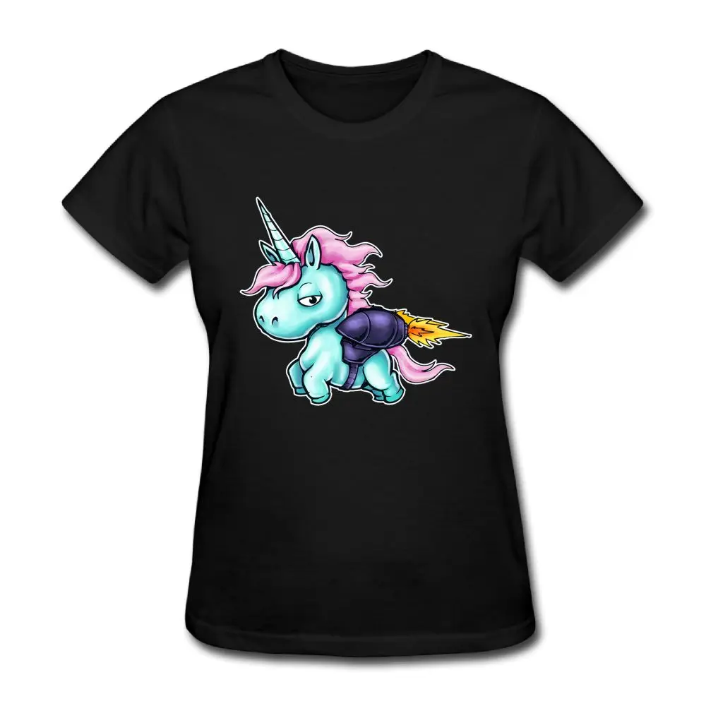 SAMCUSTOM Unicorn will fly футболки для женщин Harajuku Забавный продукт повседневные женские