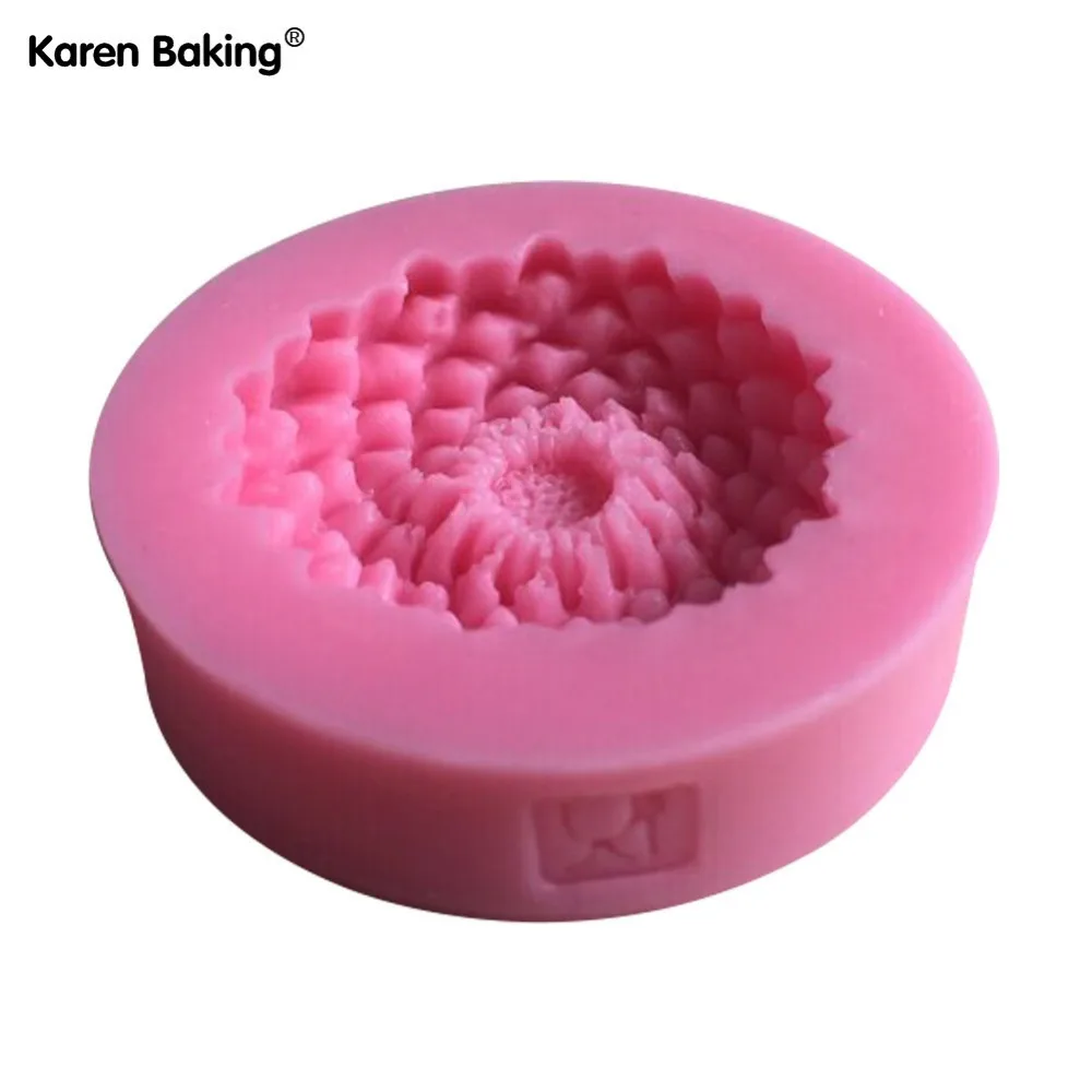 Форма лотоса шоколадные конфеты Jello 3D силиконовая форма мультфильм