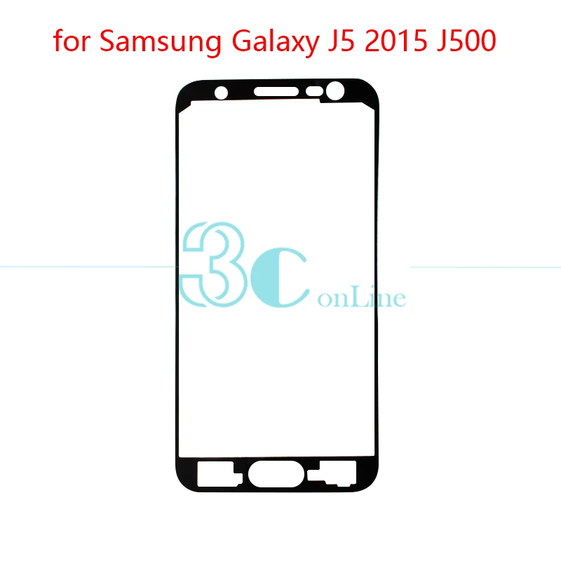 Для Samaung Galaxy J1 2015 J100/J3 J300/J5 J500 LCD сенсорный экран передняя рамка 3 м Клейкая