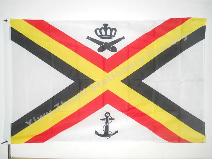 Belgium военно-морской флаг 150X90 см(3x5FT) 120 г 100d полиэстер двойной сшитый высокого качества баннер знак