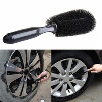 car truck motorcycle bike wheel tire rim scrub brush washing tool hot high density good elasticity black brush