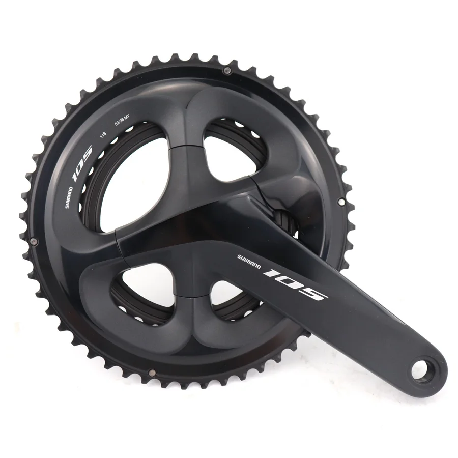 Шатун SHIMANO 105 FC R7000 HOLLOWTECH II 2x11S 50 34T 52 36T 53 39T 170 мм 172 5 175 шоссейный велосипед