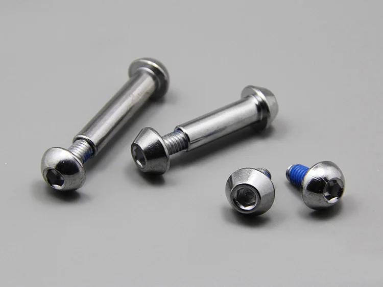 M8 52mm semi-circle inner hexagon butt screw for Bicycle Umbrella head knock splint screws 8mm 10pcs | Обустройство дома