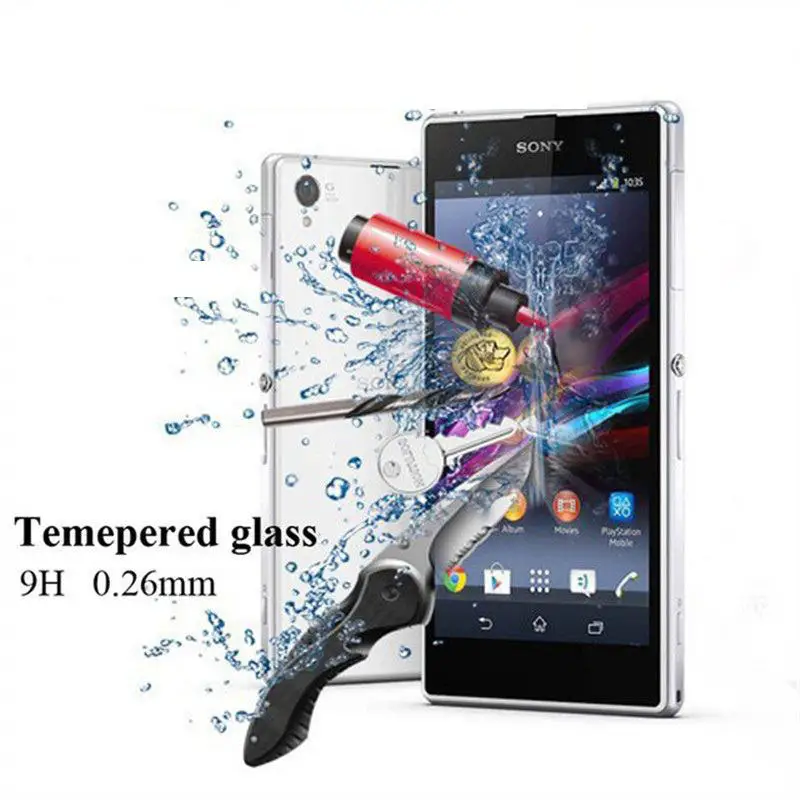 Премиум 9 H защитная пленка из закаленного Стекло для sony xperia Z Z1 Z2 Z3 Z4 Z5 Экран защитная Пленка чехол для sony xperia Z на возраст 1, 2, 3, 4, 5, Стекло