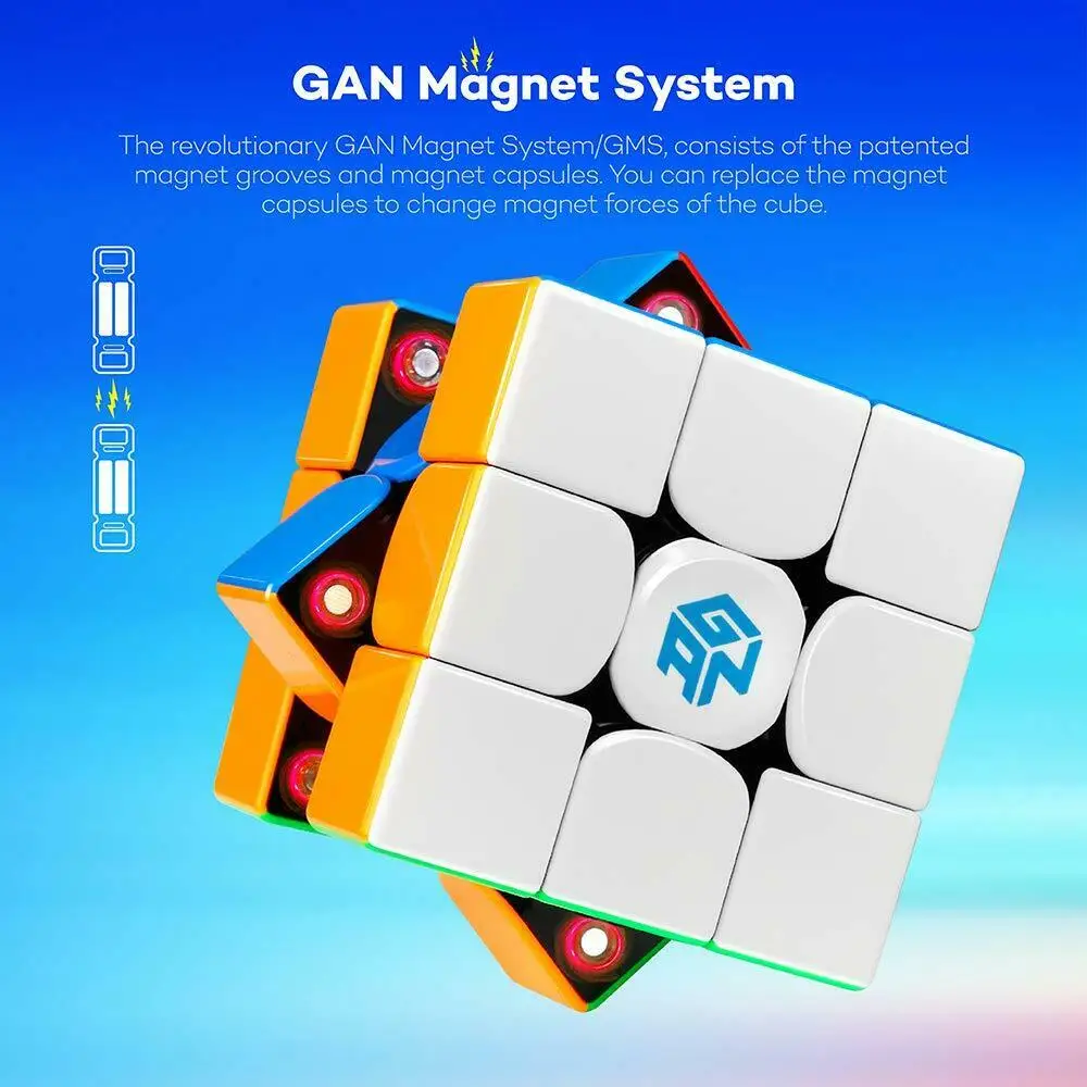 Gan 356 X Сменные магнитные палочки высокоскоростной магический куб 3x3x3 без наклеек