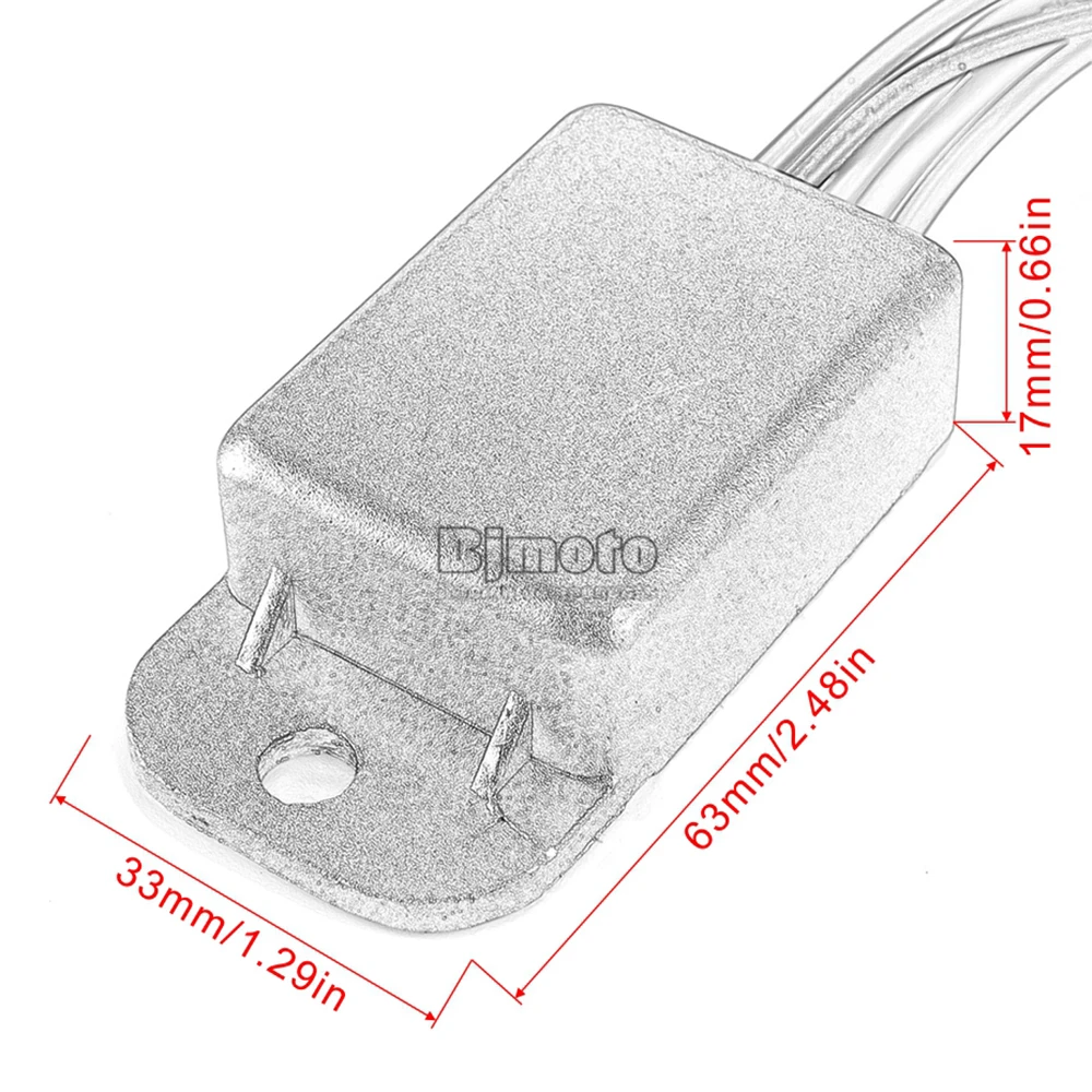 BJMOTO мотоциклетный Регулятор выпрямителя Для Honda 31600-459-910 CT110 Postie Bikesc 6 v 1986-2003