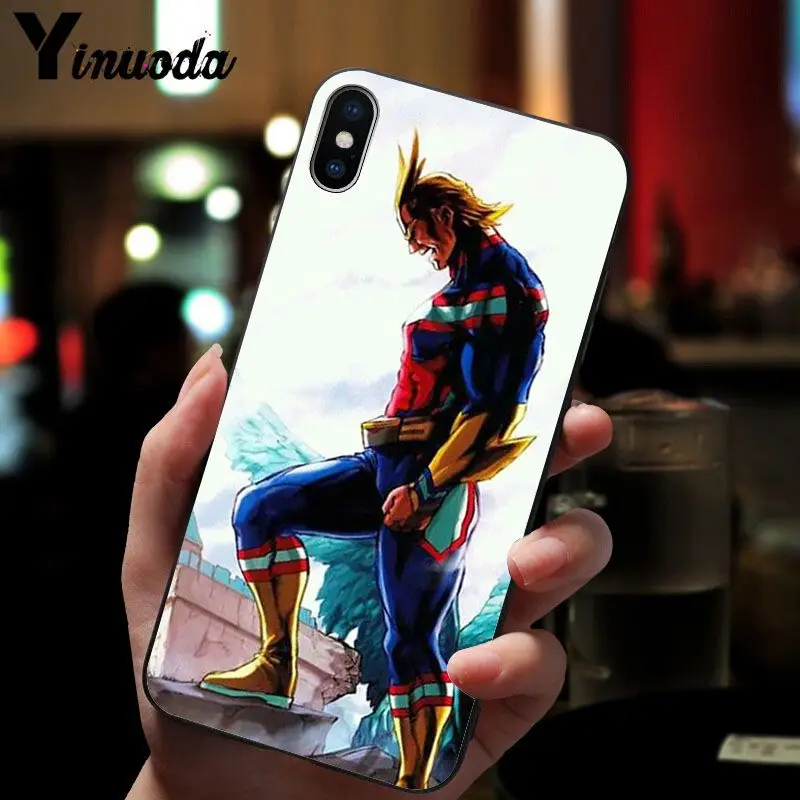 11pro MAX my hero academic чехол для iPhone X XS 6 6s 7 7plus 8 8Plus 5 5S SE XR|Чехлы-накладки| |