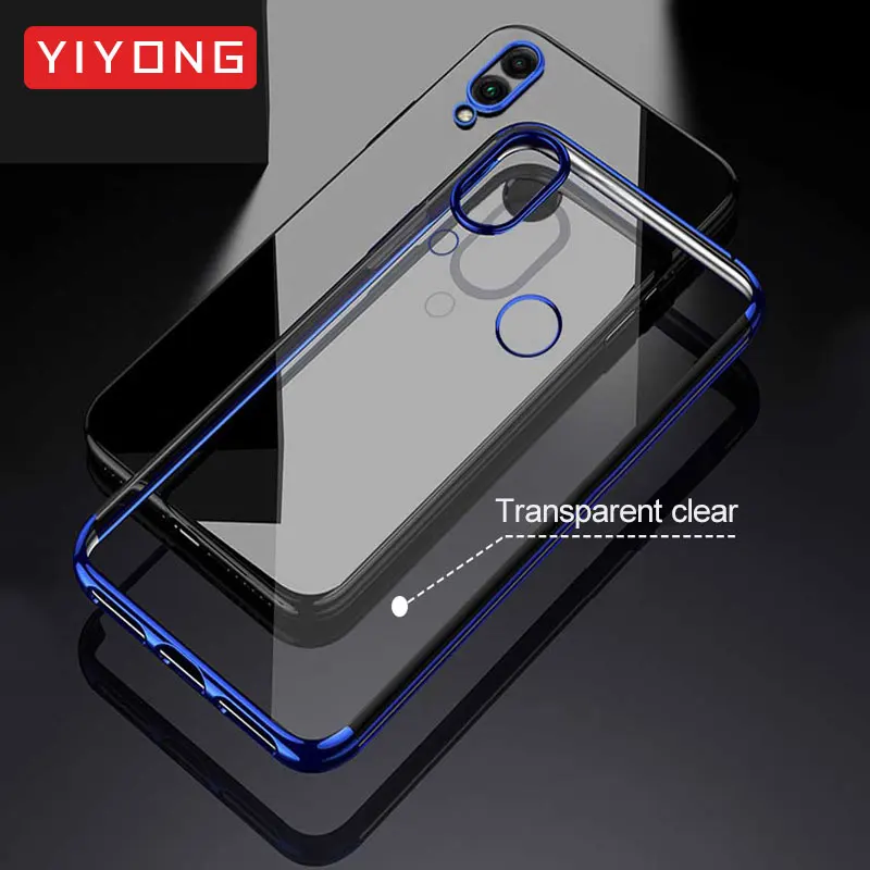 YIYONG Xiaomi Redmi Note 5 TPU Soft Case 7 Pro Silicone Slim Back Cover Xiomi Xiami Note7 6 Phone |