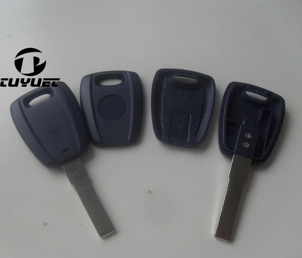 Чехол для ключа транспондера Fiat с декором SIP22 заготовки наклейкой|shell fiat|shell keyshell