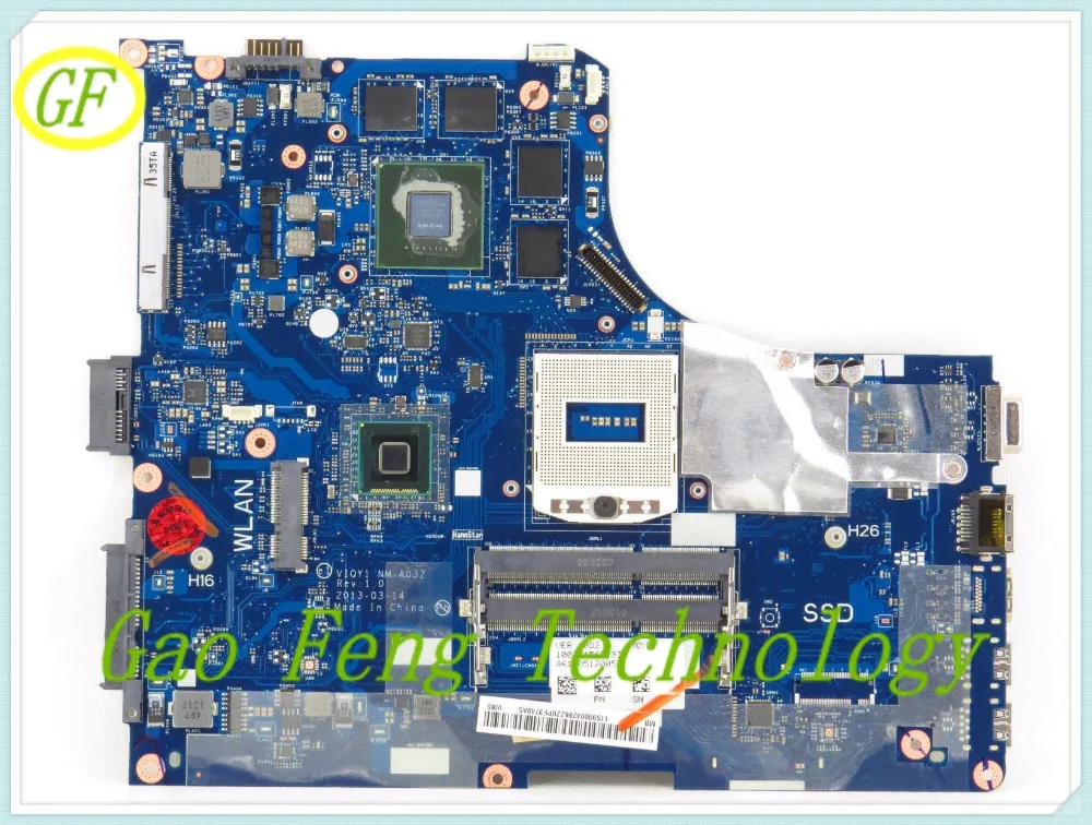 Материнская плата для ноутбука Lenovo Y510P материнская NM A032 90004286 11S90004286 100%