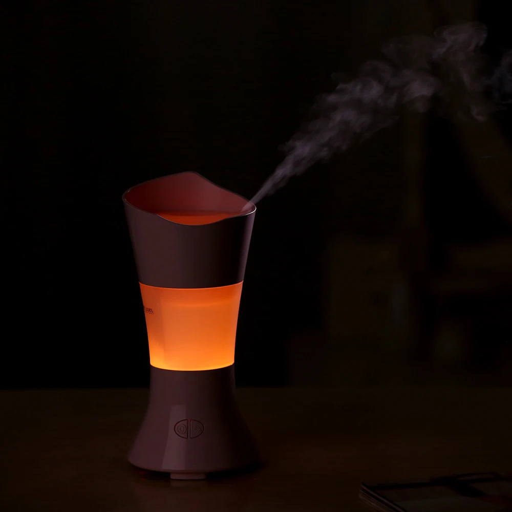 DHaws Clearance USB Flower Fairy Lighthouse Air Humidifier Mini Essential Aroma Diffusers with 7 LED Color Night Light | Бытовая