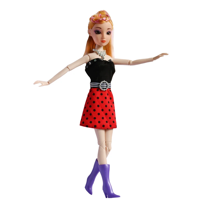 Лидер продаж модная Оригинальная кукла бар высококачественное платье Bie вязаный