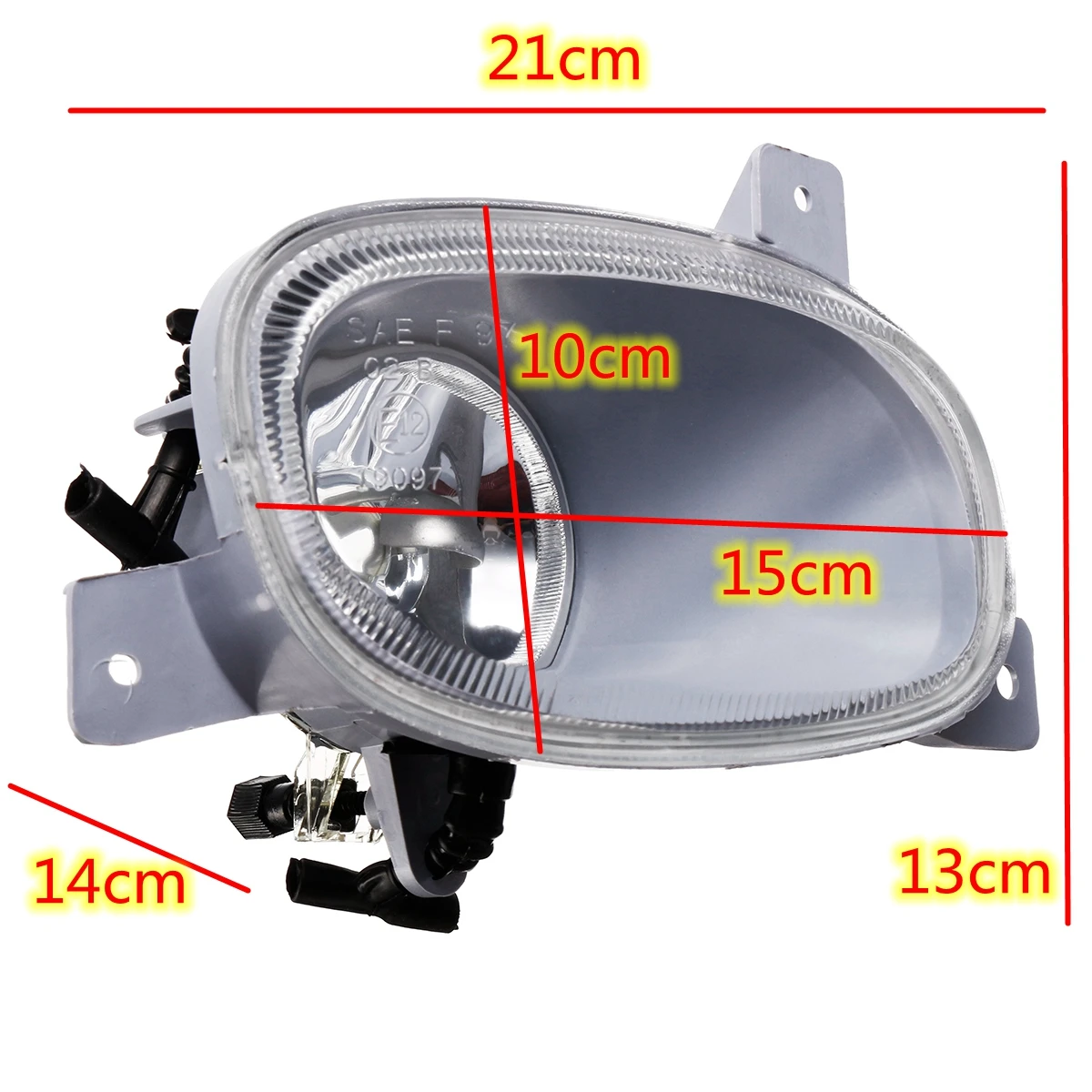 Для Volvo S80 1999 2000 2001 2002 2003 2004 2005 2006 8620224 8620225 1 пара переднего бампера Туман светильник без лампы