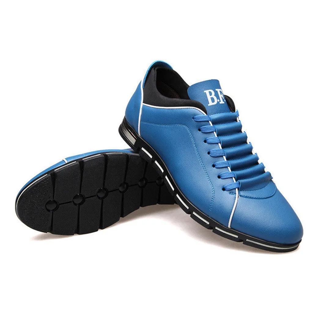 New Big Size 38-48 Men Shoes Leather Summer Round Toe Casual Fashion For Men's Flat | Обувь