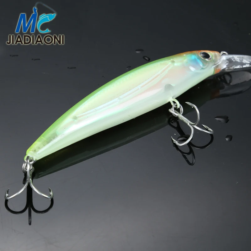 JIADIAONI Рыбалка приманки 11 5 см/г 12 г Pesca Crankbait Жесткий снасти искусственные наживки