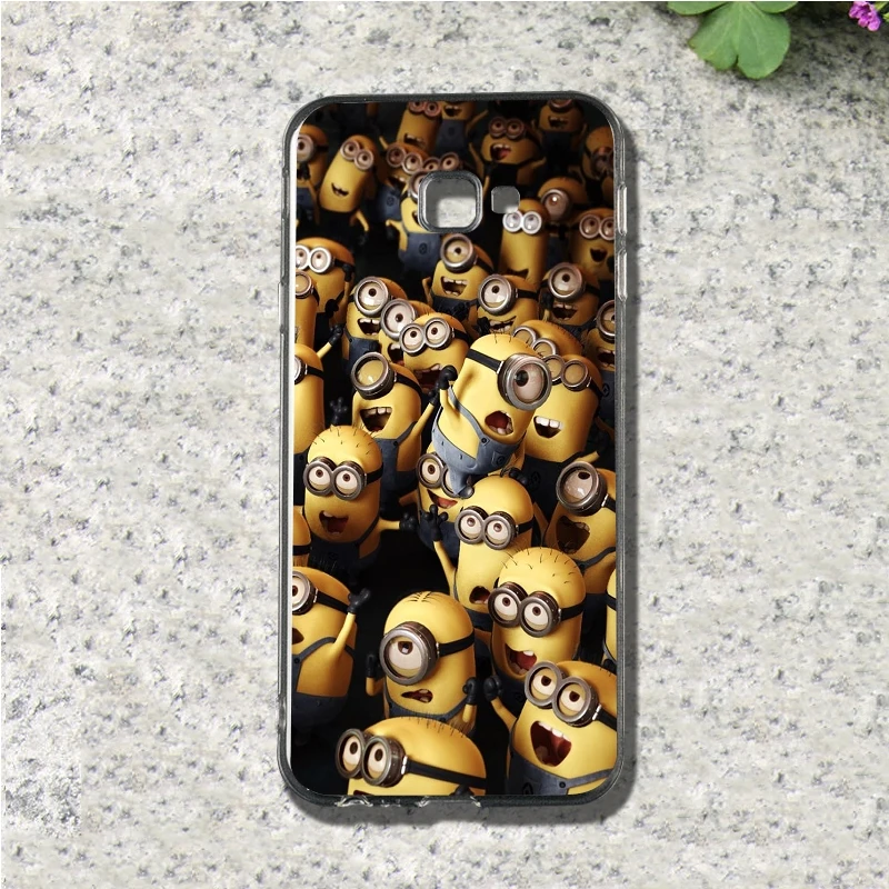 Маленький Миньон Мягкий ТПУ чехол для телефона Samsung Galaxy A3 A5 A7 Альфа G355H 8262 G360 I9082 G530