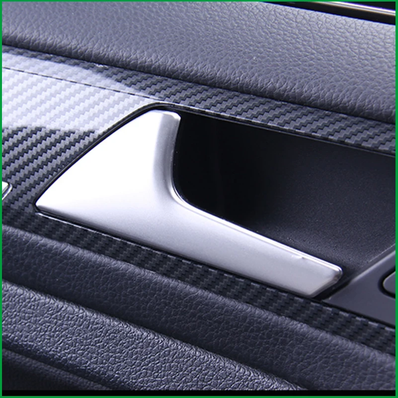 Car Accessories For Volkswagen Golf 7 MK7 MK7.5 2014-2018 Interior Door Handle Frame Cover Sticker Sequins Trim styling | Автомобили и