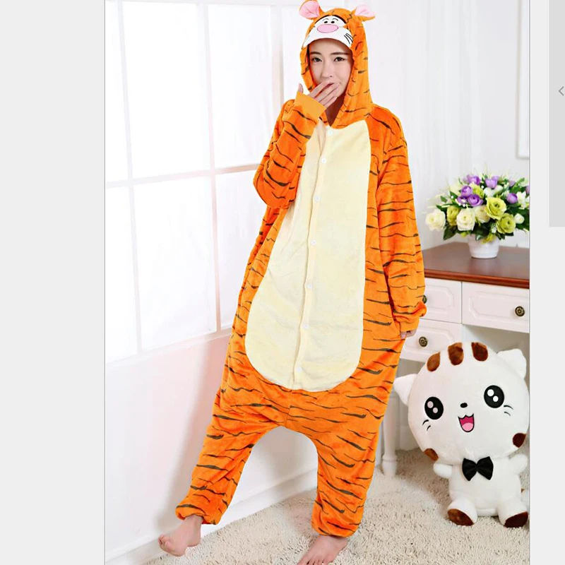Сегодня Специальный Для женщин Персонаж Onesie длинный рукав с капюшоном полиэстер