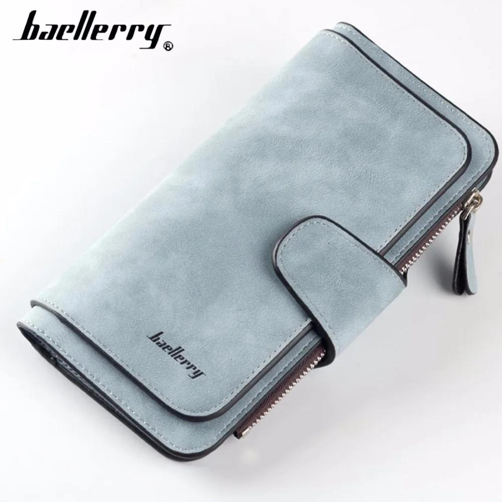 Модные женские кошельки Baellerry длинная кредитница из искусственной кожи женский