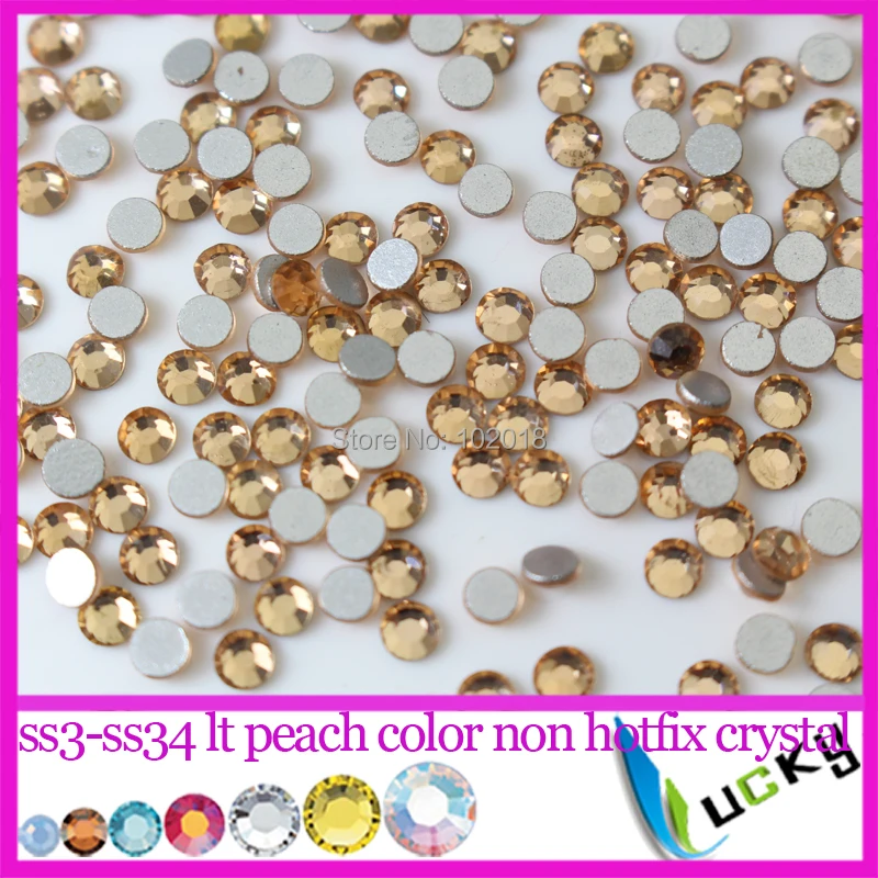 Высокое качество Lt персиковый цвет плоская задняя сторона без горячей фиксации