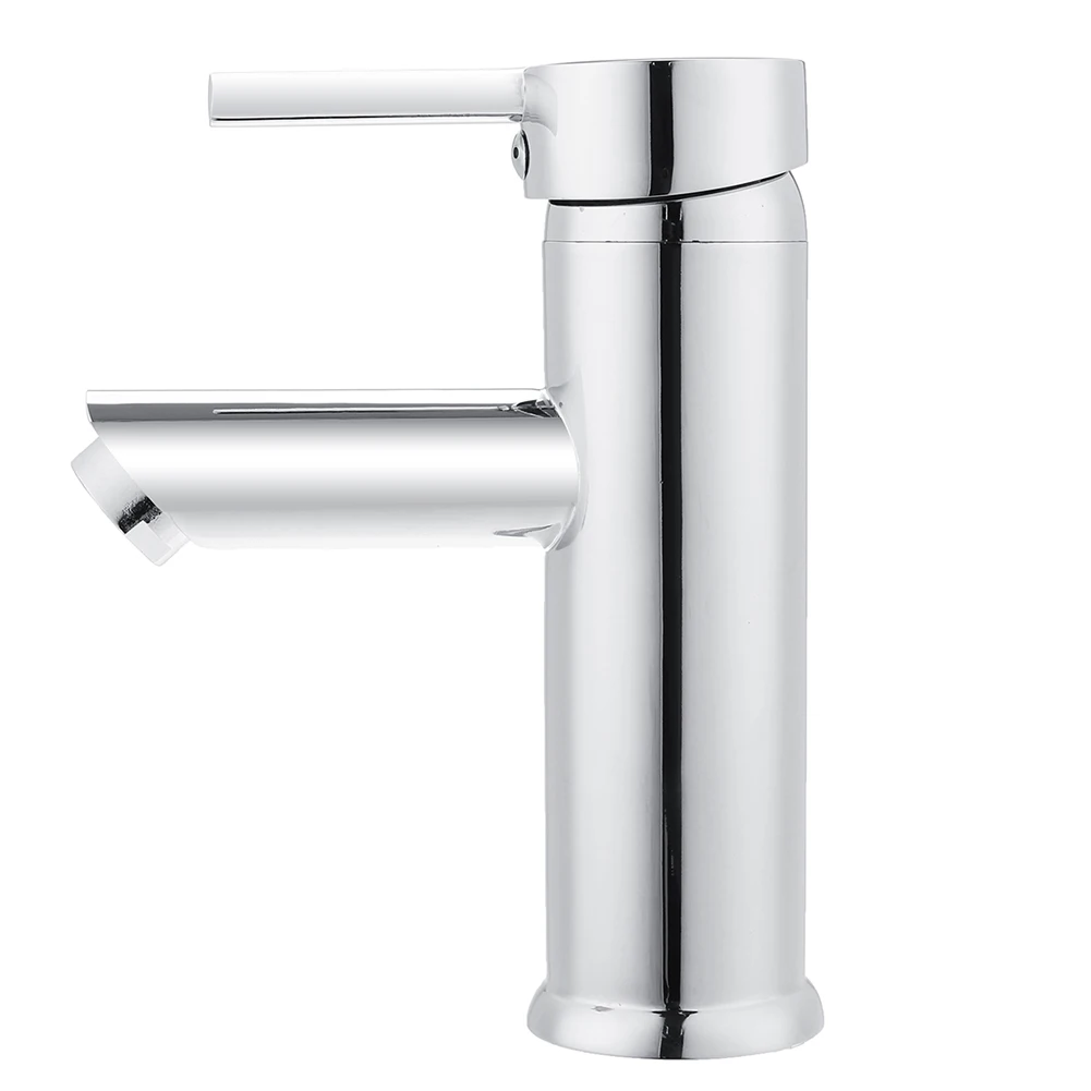Chrome Bathroom Basin Sink Rotatable Hot/Cold Mixer Water Tap Faucet Hose Set | Обустройство дома