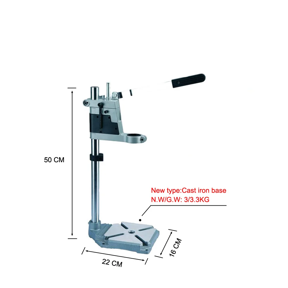 Настольная стойка для дрели AMYAMY верстака держатель электродрели электрической с