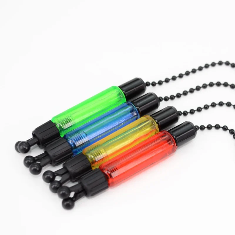 Рыболовный свингер стальная цепь металлический Карп индикатор 4 цвета для