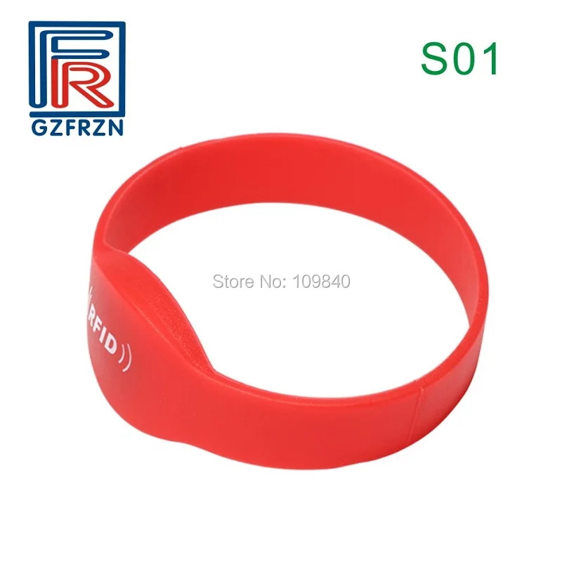 100 шт./лот S01 стиль 13 5 МГц NTAG213 NFC браслет/браслет RFID-браслет карта для контроля