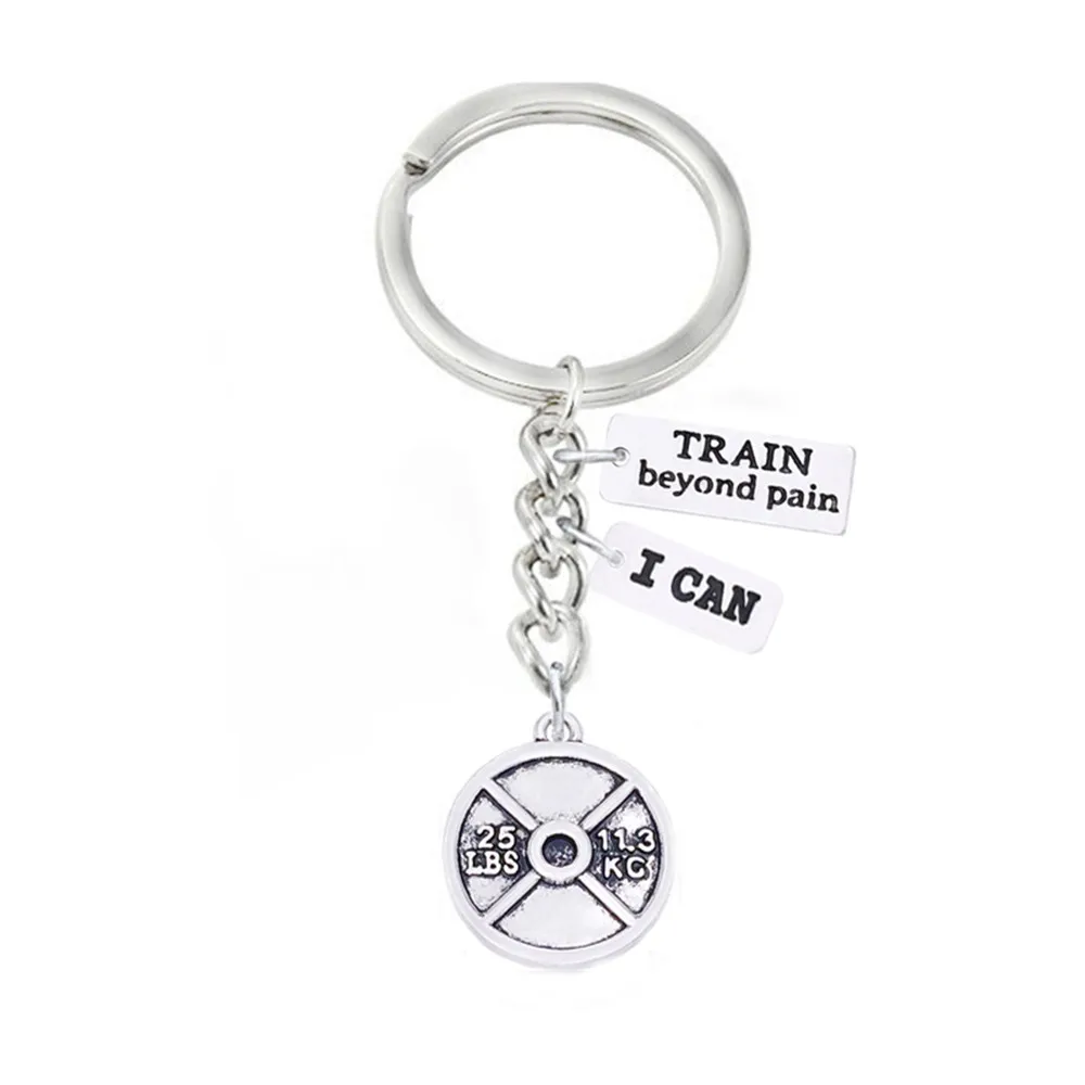 Прямая продажа с фабрики двойным носом фитнес мотивация я могу весить пластину