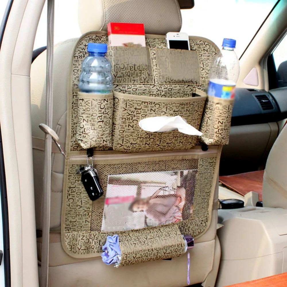 Автокресло назад мешок Водонепроницаемый прочный Оксфорд висит сумка multi карман