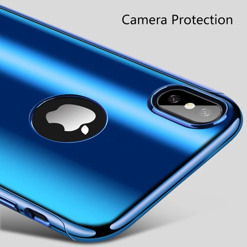 360 покрытие зеркальные чехлы с полной защитой для samsung Galaxy S7 S8 Note 8 защитная пленка для iPhone XS Max X 8 7 6S Plus