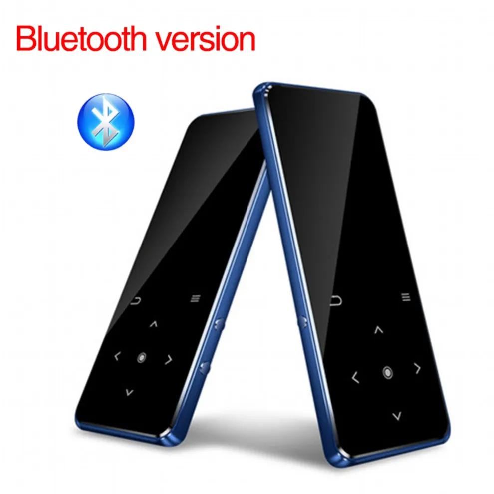 BENJIE K11 IPX4 водонепроницаемый HIFI Mp3 музыкальный плеер 8 Гб без потерь Мини Портативный Аудио плееры FM радио Электронная книга диктофон - Цвет: Blue with Bluetooth
