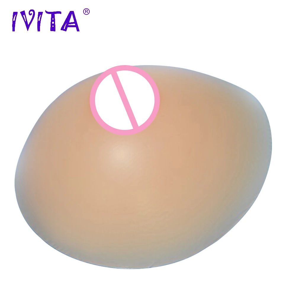 IVITA 1200 г/пара бежевые реалистичные силиконовые формы груди поддельные грудь для