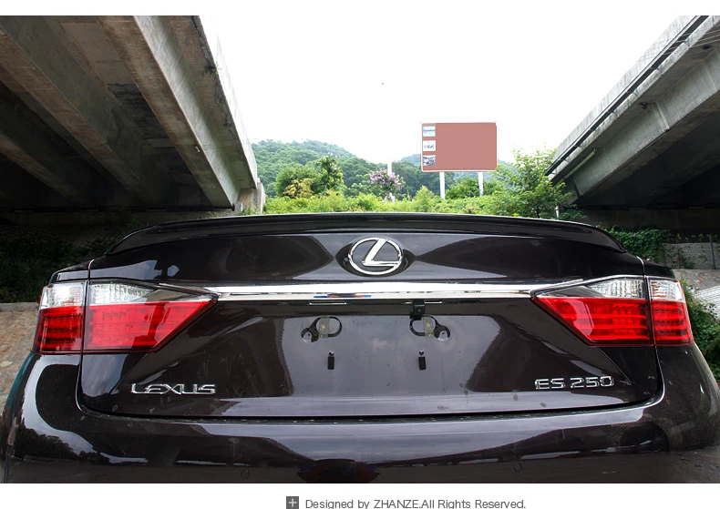 Для Lexus ES series ES250 ES350 ES300H 2012-2019 спойлер заднего крыла спойлеры для багажника краски