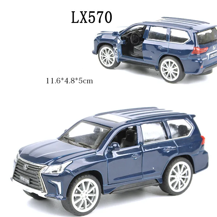 Модели легкосплавных автомобилей 1:36 высокая имитация LX570 SUV M металлические diecasts