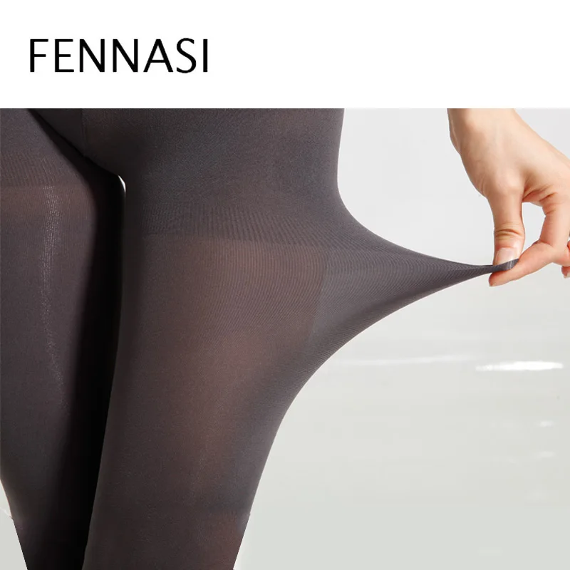 FENNASI карамельные цвета компрессионные женские колготки высокая талия